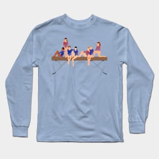 The Magnificent Seven Gymnasts 1996 Atlanta Long Sleeve T-Shirt